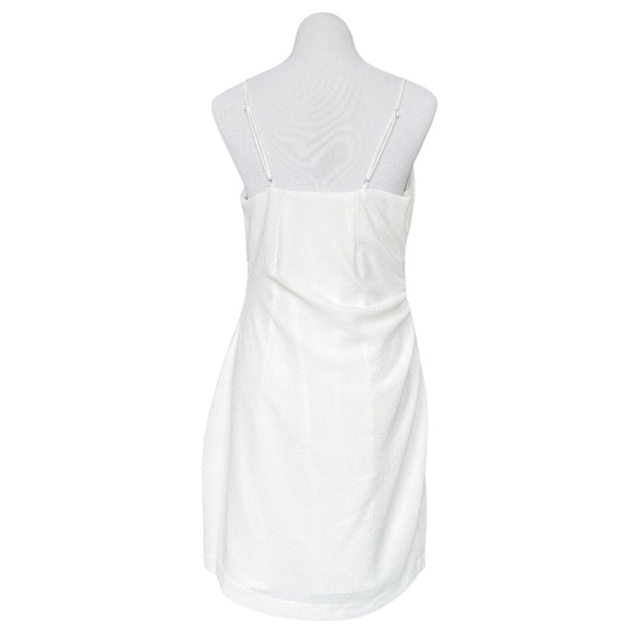 Black Halo Esthero Dress in Sugar Women’s 14 White - Picture 6 of 10